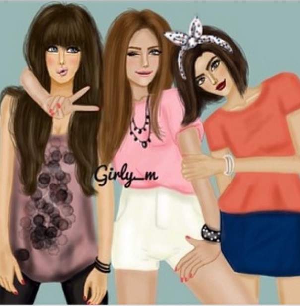 عکس پروفایل سه دوست دخترانه